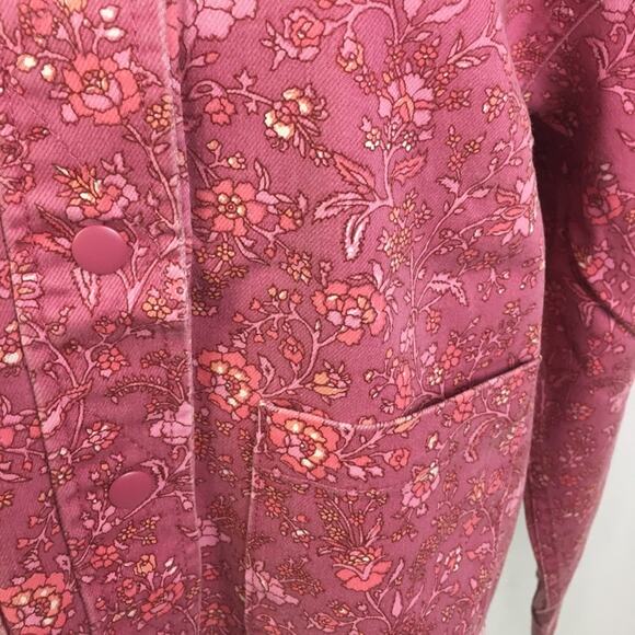 Isaac Mizrahi Live True Denim Fringe Hem Jacket S - Picture 4 of 13